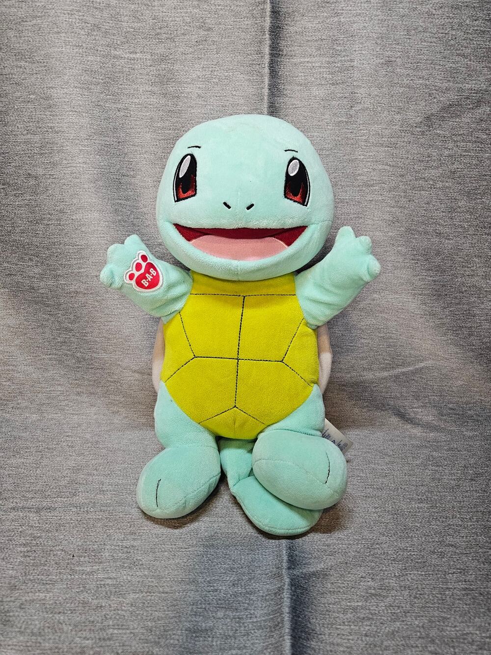 Build A Bear Pokemon Squirtle 14" Stuffed Plush with Sound-Does NOT work